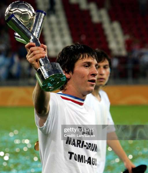 Huy chương vô địch Messi Argentina World Young Champions 2005 U20