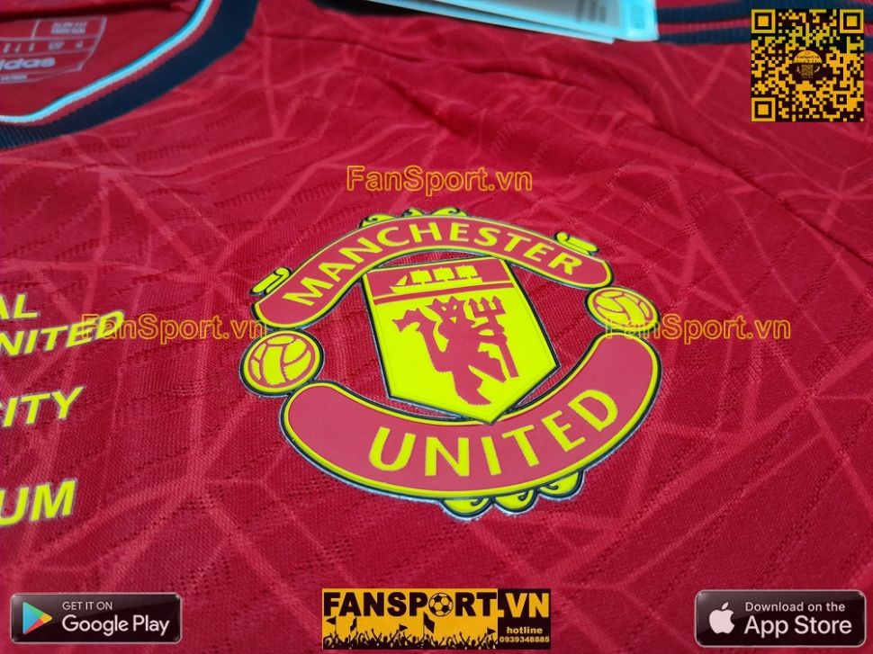 Áo Mainoo FA Cup Manchester United 2023-2024 home shirt jersey IN3520