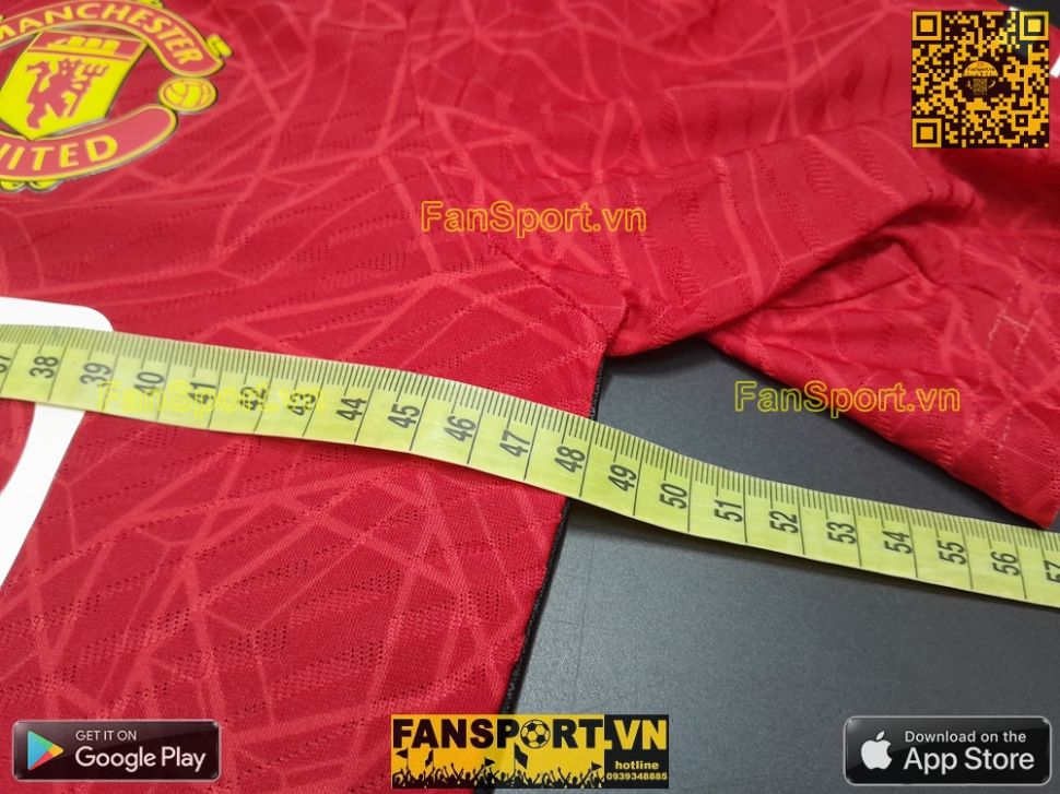 Áo Mainoo FA Cup Manchester United 2023-2024 home shirt jersey IN3520