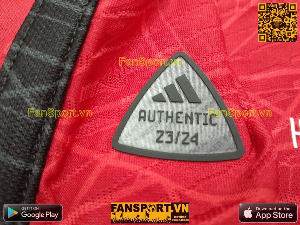 Áo Mainoo FA Cup Manchester United 2023-2024 home shirt jersey IN3520