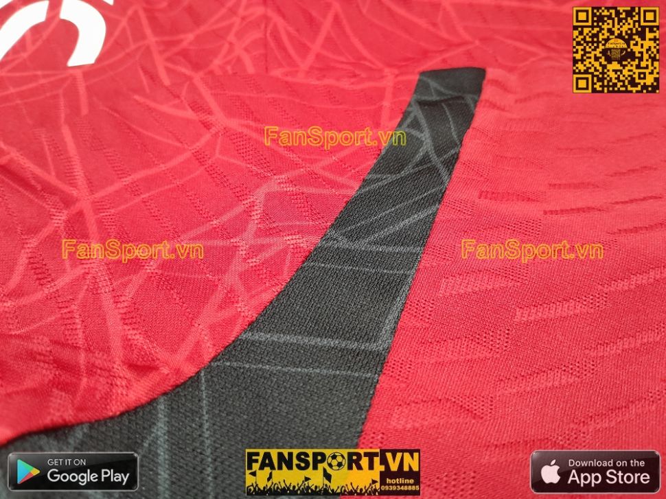 Áo Mainoo FA Cup Manchester United 2023-2024 home shirt jersey IN3520