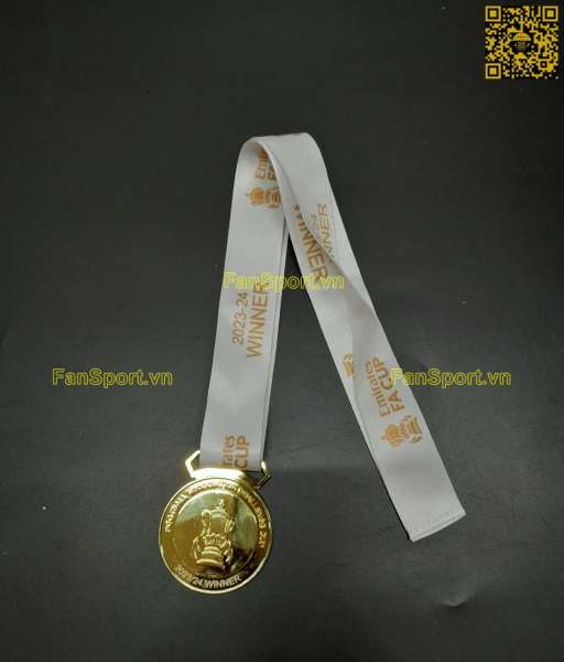 2023-2024 FA Cup Manchester United champion winner medal gold