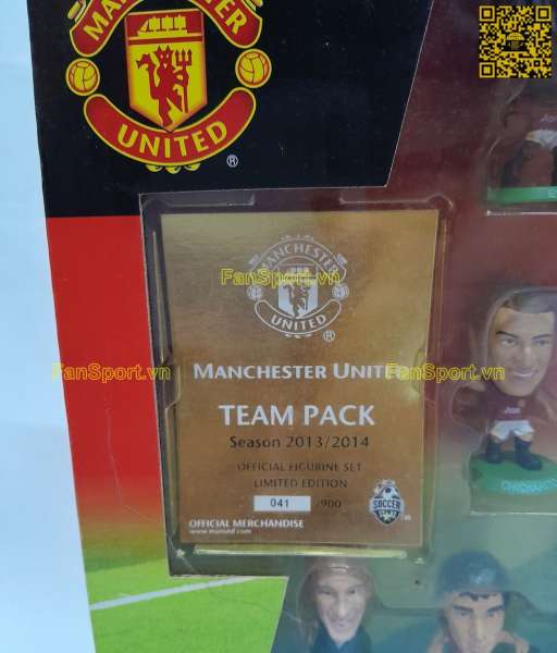 Bộ tượng Manchester United 2013 2014 home Soccerstarz 041/900