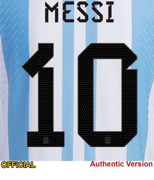 Nameset Messi 10 Argentina WC 2022 2023 home authentic noble official