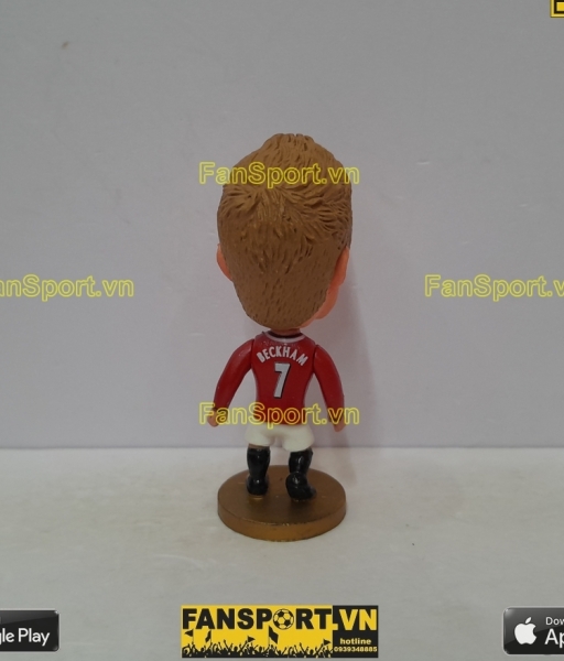 Tượng David Beckham 7 Manchester United 2000 2001 2002 home socccerwe