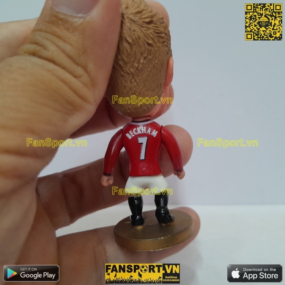 Tượng David Beckham 7 Manchester United 2000 2001 2002 home socccerwe