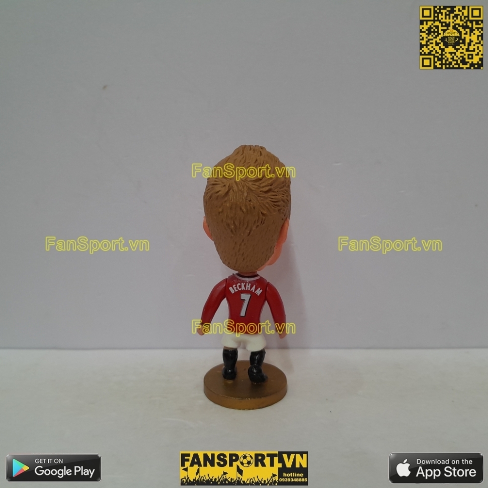 Tượng David Beckham 7 Manchester United 2000 2001 2002 home socccerwe