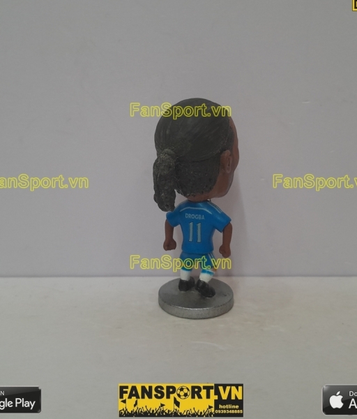 Tượng Didier Drogba 11 Chelsea 2014-2015 home blue kodoto