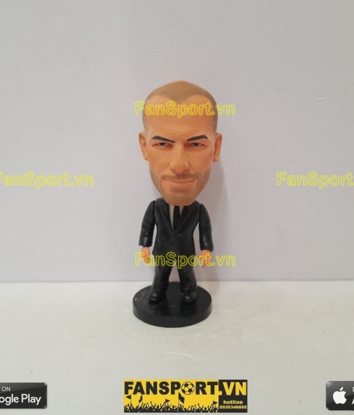 Tượng Zidane huấn luyện viên coach Real Madrid France soccerwe HLV