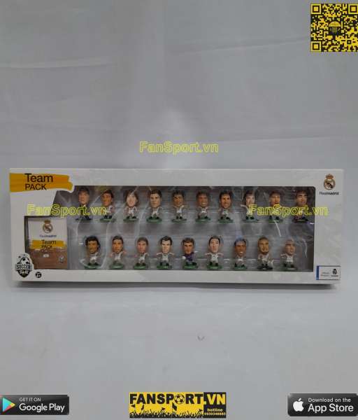 Bộ tượng Real Madrid 2013 2014 home Soccerstarz 148/750 limited pack