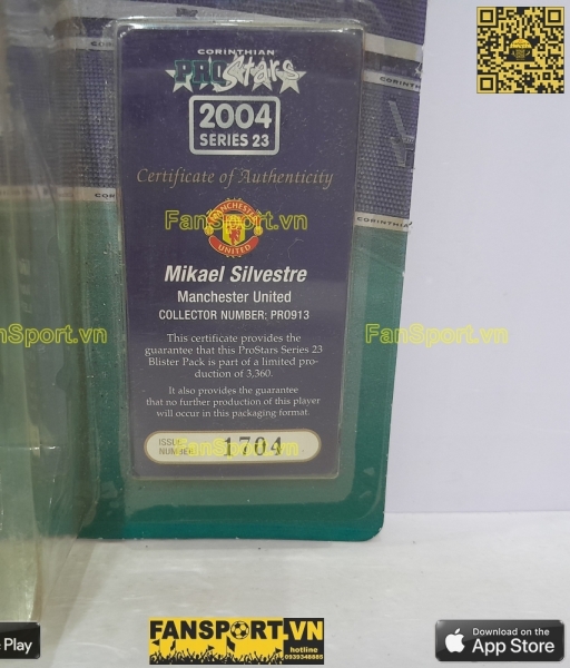 Tượng Silvestre Manchester United 2003 2005 coritnhian PRO913 blister