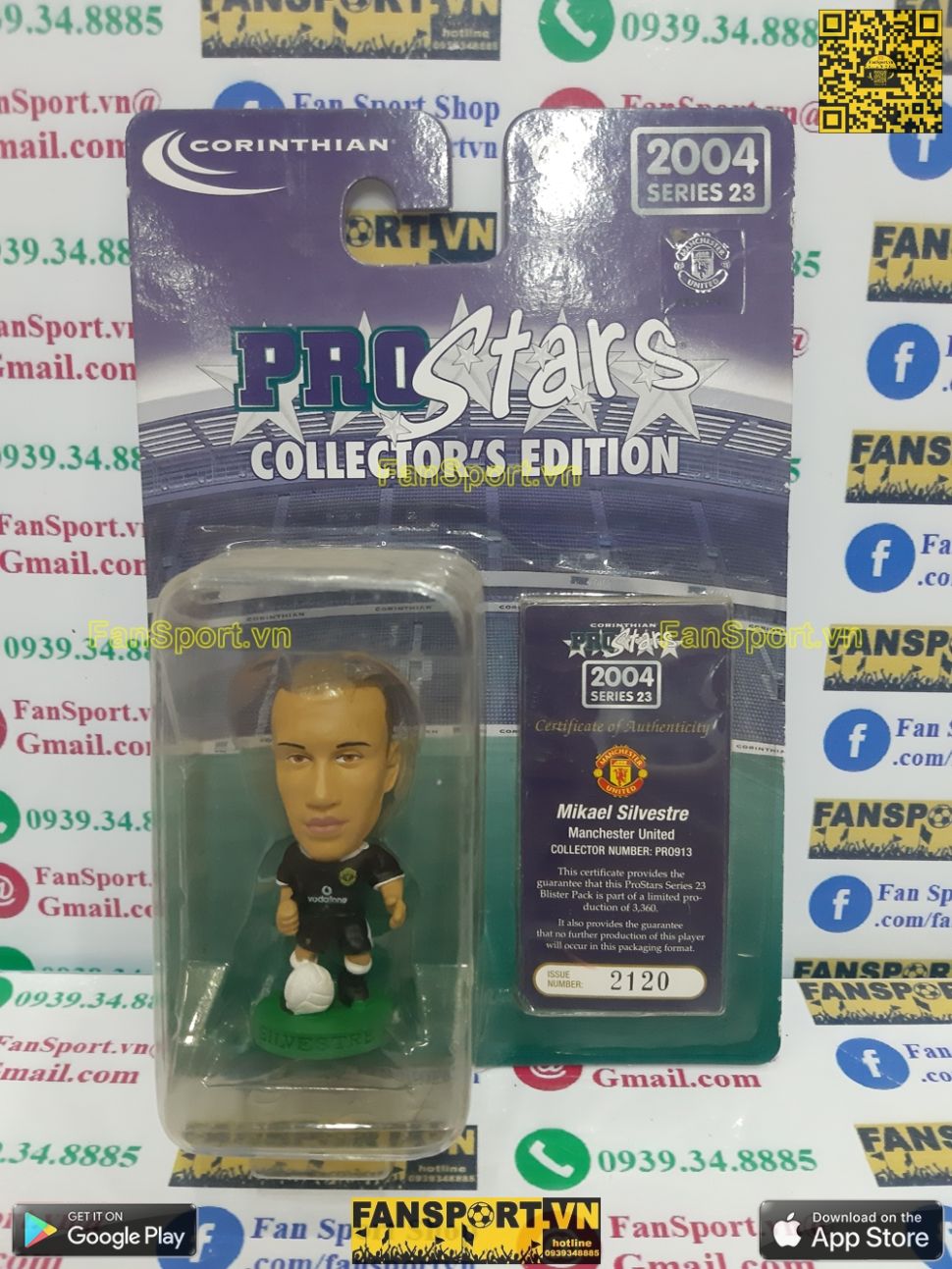 Tượng Silvestre Manchester United 2003 2005 coritnhian PRO913 blister