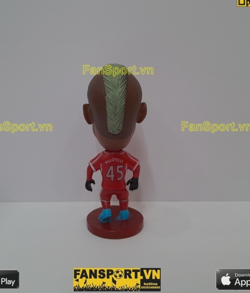 Tượng Mario Balotelli 45 Liverpool 2014-2015 home red kodoto