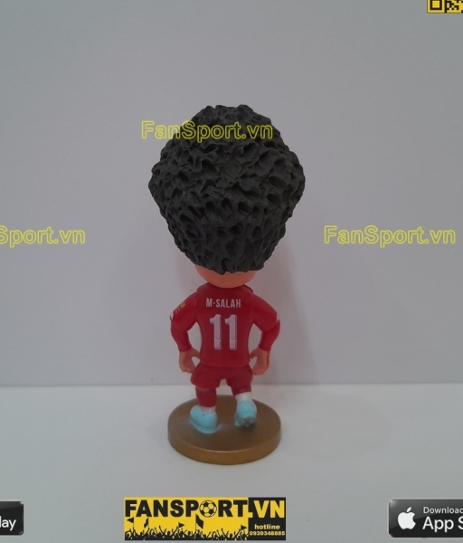 Tượng Mohamed Salah 11 Liverpool 2019 2020 home red soccerwe