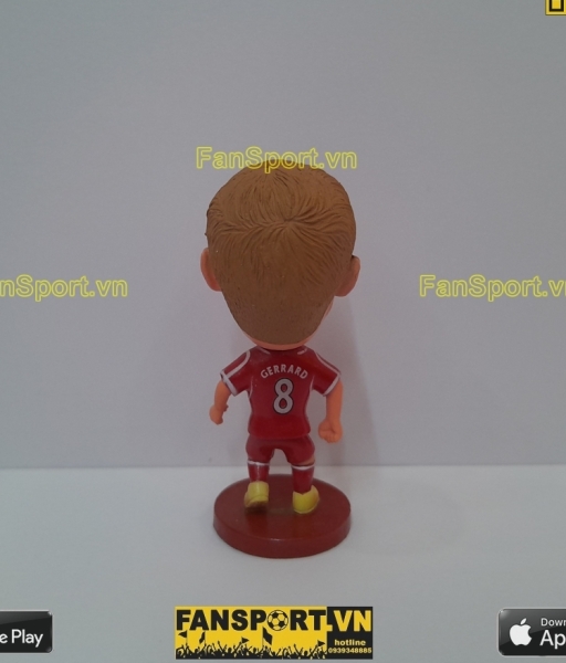 Tượng Steven Gerrard 8 Liverpool 2014-2015 home red kodoto