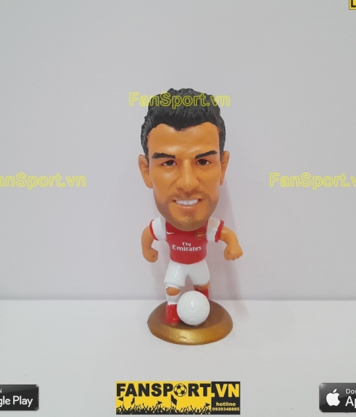 Tượng Cesc Fabregas 4 Arsenal 2010 2011 home red kodoto ball