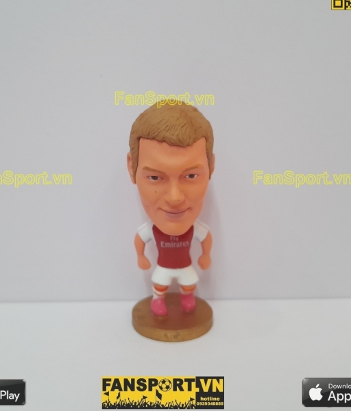 Tượng cầu thủ Jack Wilshere 10 Arsenal 2015 2016 home red soccerwe