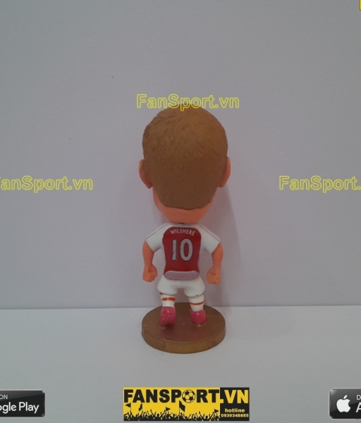 Tượng cầu thủ Jack Wilshere 10 Arsenal 2015 2016 home red soccerwe