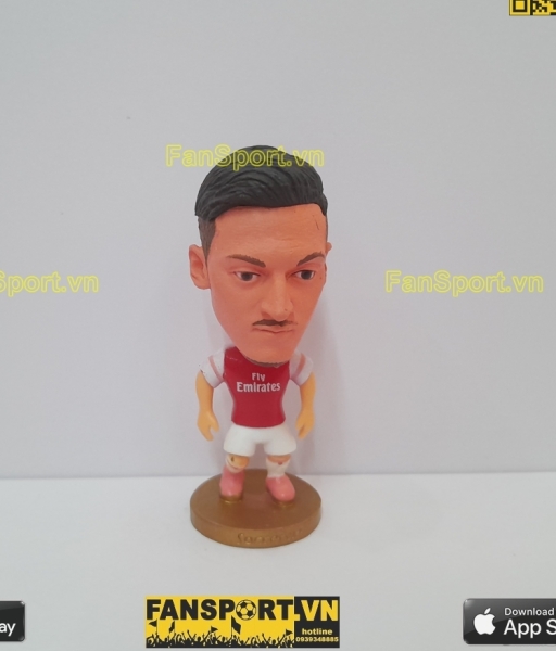 Tượng cầu thủ Mesut Ozil 10 Arsenal 2018-2019 home red soccerwe