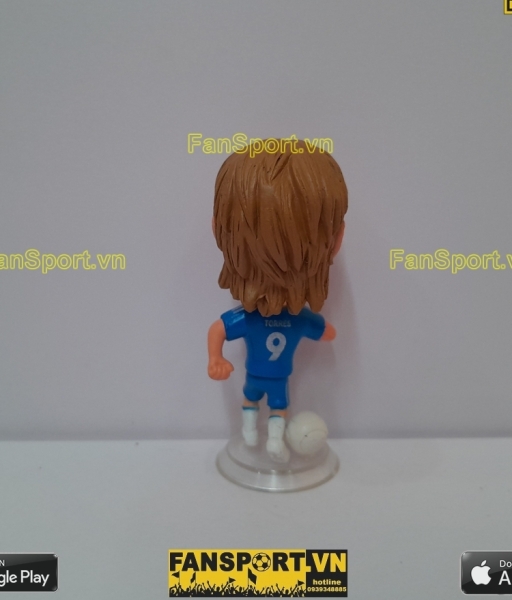 Tượng cầu thủ Fernando Torres 9 Chelsea 2012 2013 home blue kodoto