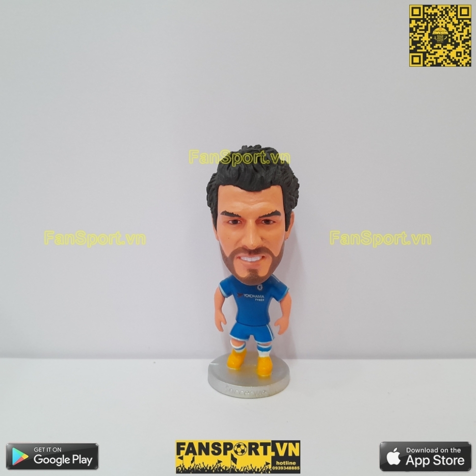 Tượng cầu thủ bóng đá Cesc Fabregas 4 Chelsea 2015-2016 home soccerwe
