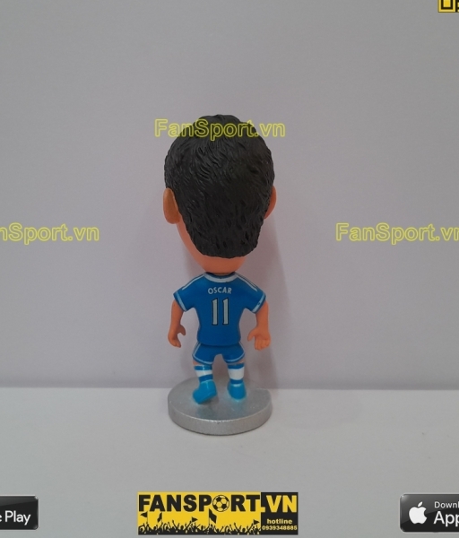 Tượng cầu thủ bóng đá Oscar 11 Chelsea 2013-2014 home blue kodoto