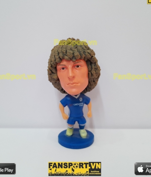 Tượng David Luiz 30 Chelsea 2016 2017 home blue soccerwe