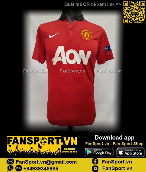 Áo đấu Giggs 11 Manchester United 2013 2014 home shirt jersey 532837