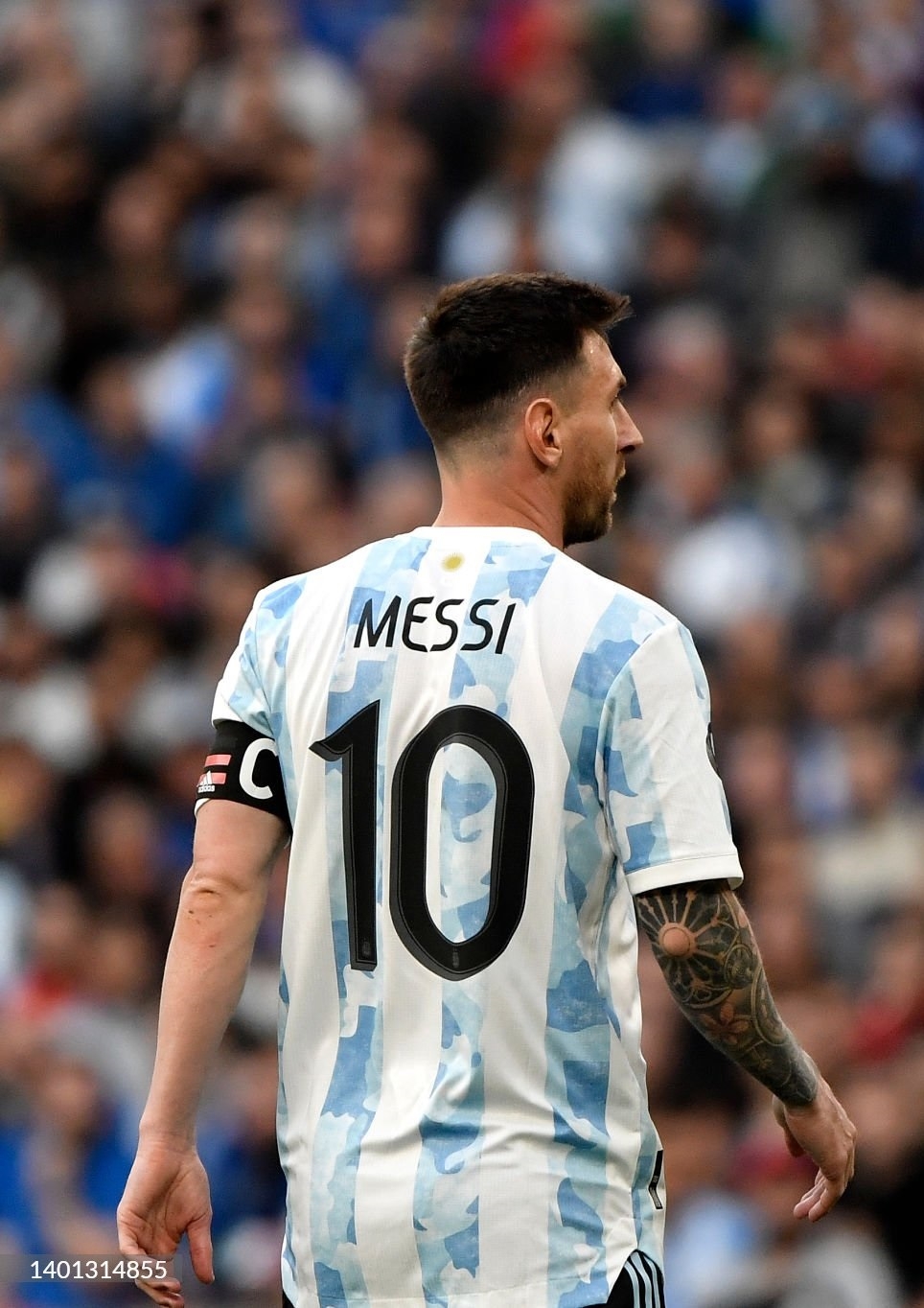 Áo Messi 10 Argentina Finalissima CONMEBOL–UEFA 2022 shirt FS6568 2020