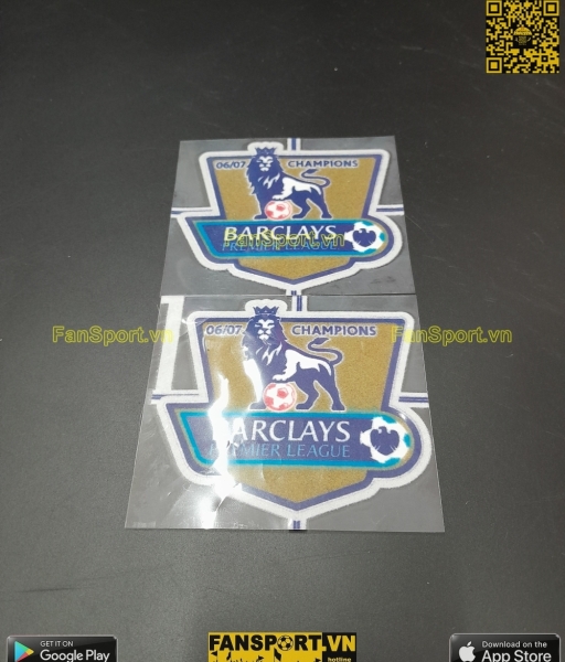 Patch Premier League Champions 06/07 2007-2008 player Sporting ID