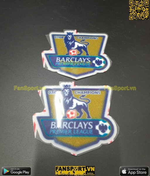 Patch Premier League Champions 07/08 2008-2009 fan badge Sporting ID