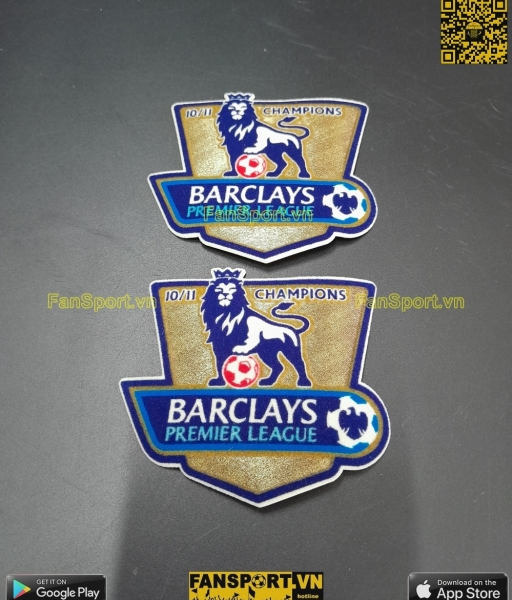 Patch Premier League Champions 10/11 2011-2012 fan badge Sporting ID