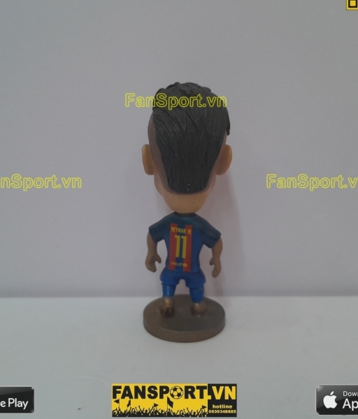 Tượng Neymar JR 11 Barcelona 2016-2017 home red blue soccerwe