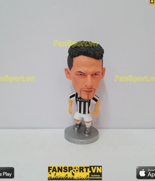 Tượng Roberto Baggio 10 Juventus 1992 1993 1994 home soccerwe