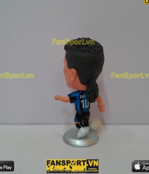 Tượng Roberto Baggio 10 Inter Milan 1998 1999 home blue black kodoto