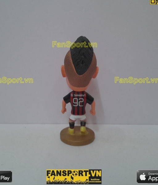 Tượng Stephan El Shaarawy 92 AC Milan 2013 2014 home red black kodoto