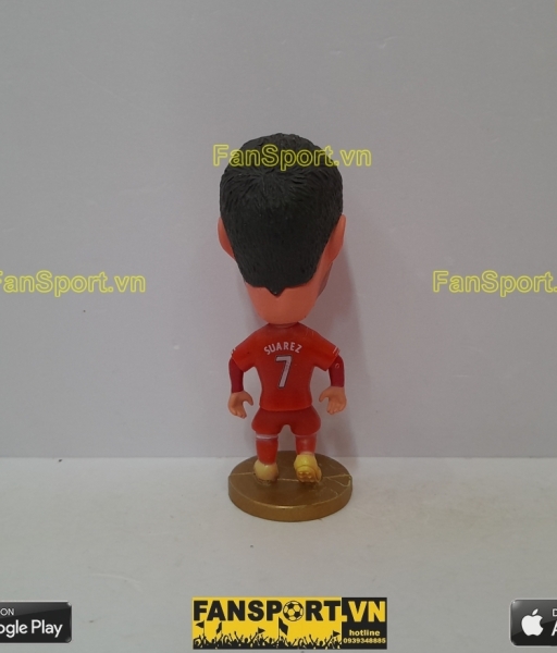 Tượng cầu thủ Luis Suarez 7 Liverpool 2013 2014 home red soccerwe