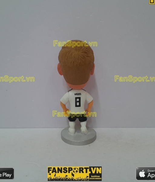 Tượng Toni Kroos 8 Germany 2018-2019 home white soccerwe