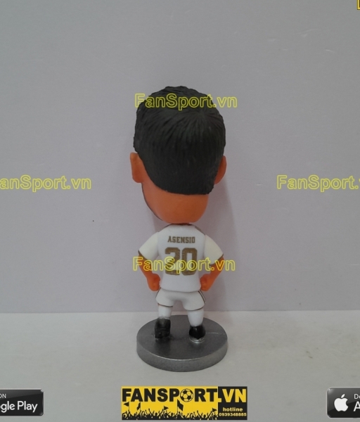 Tượng cầu thủ Marco Asensio 20 Real Madrid 2019-2020 home soccerwe