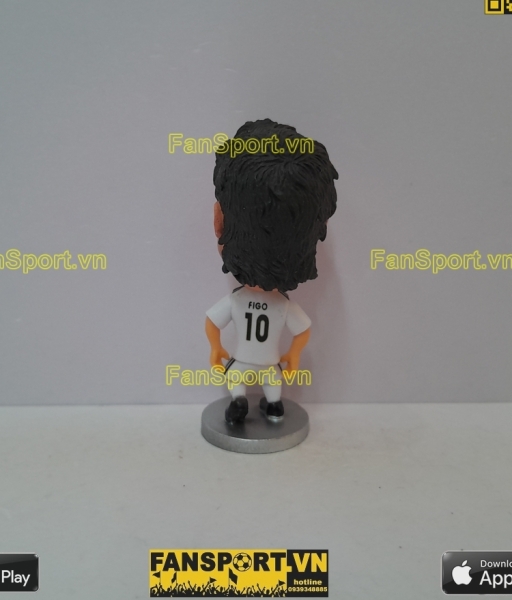 Tượng Luis Figo 10 Real Madrid 2004-2005 home soccerwe mô hình