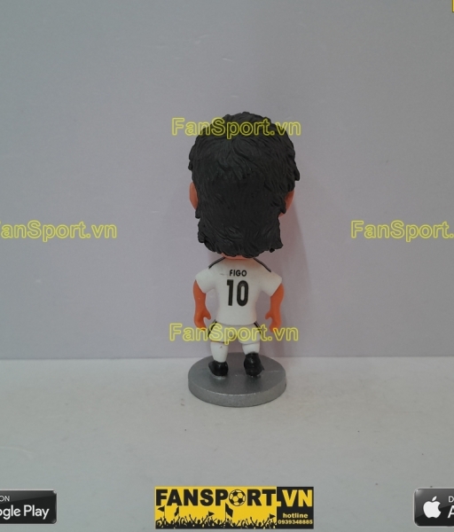 Tượng Luis Figo 10 Real Madrid 2004-2005 home soccerwe mô hình