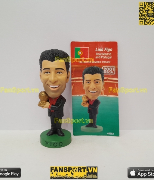 Tượng Luis Figo Ballon D'or 2000 European Player of the Year PRO457