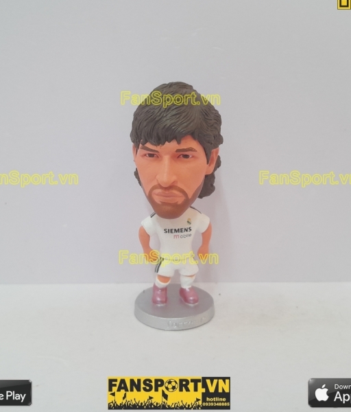 Tượng Raul Gonzalez 7 Real Madrid 2004-2005 home soccerwe mô hình