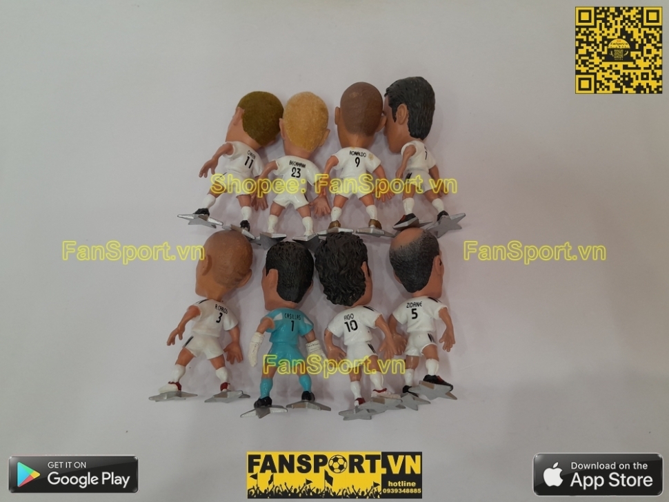 Box Real Madrid Super Soccer Star Idols dolls 2004 2005 home prostars