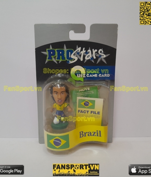 Tượng Ronaldinho 10 Brazil 2004-2005-2006 home yellow corinthian PR054