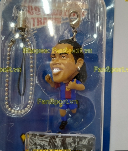 Móc khóa  Ronaldinho 10 Barcelona 2006 2007 home microstars key