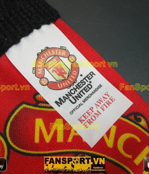 Khăn choàng cổ Manchester United official 7x Premiership Champions