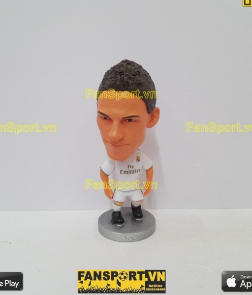 Tượng Raphael Varane 5 Real Madrid 2019 2020 home white soccerwe