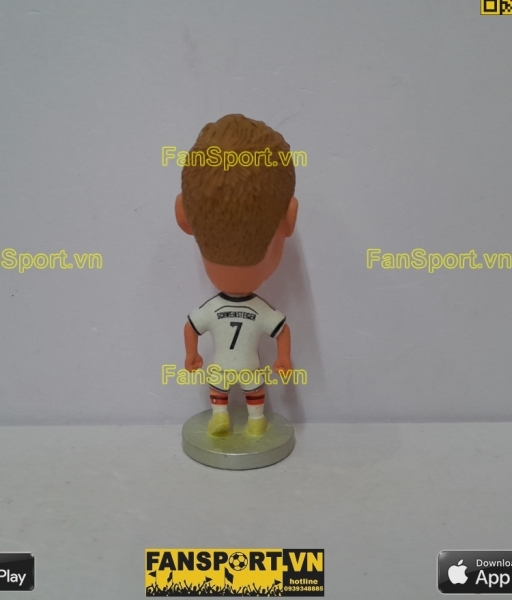 Tượng Bastian Schweinsteiger 7 Germany 2014 2015 home white kodoto đức