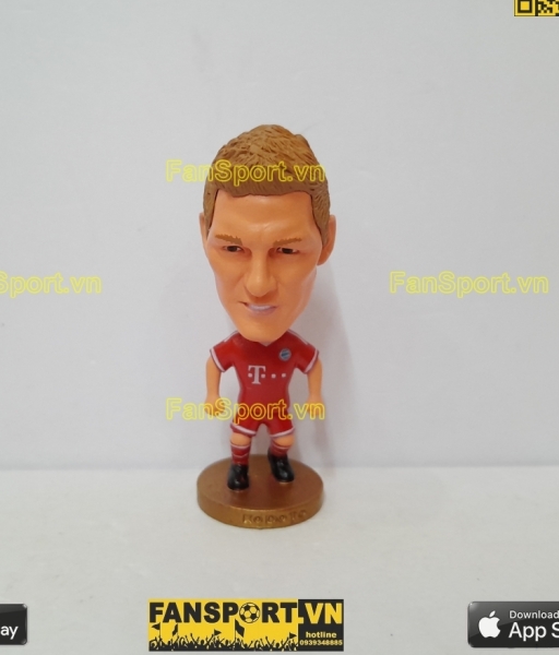 Tượng Schweinsteiger 31 Bayern Munich 2013 2014 home red kodoto